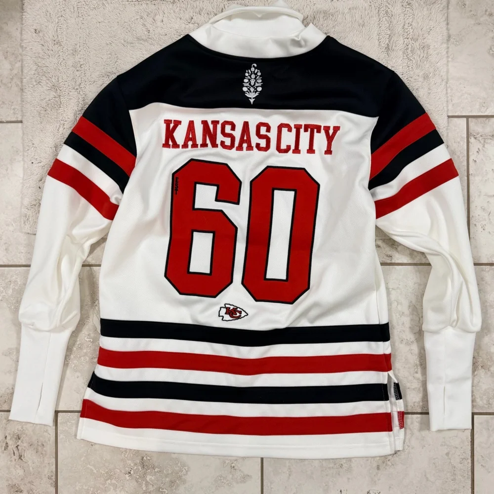 FP Movement by Free People Striped Top - Red, Black, White - Picture 2 of 7